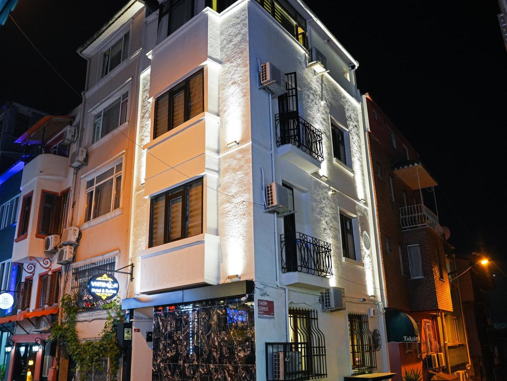 Whitemoon Hotel Suites Taksim Istanbul Exteriör bild